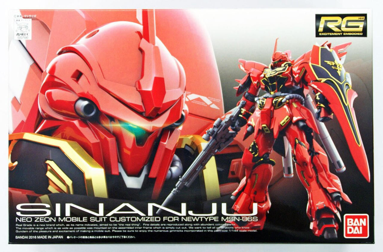 Bandai 1/144 Gundam RG Sinanju 2340120